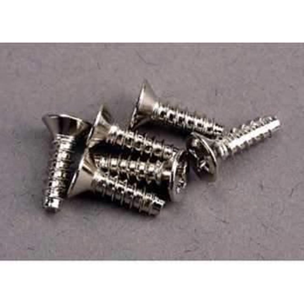 zTraxxas 3176 - Screws 3x10mm Countersunk Self-Tapping (6) (769054965809)