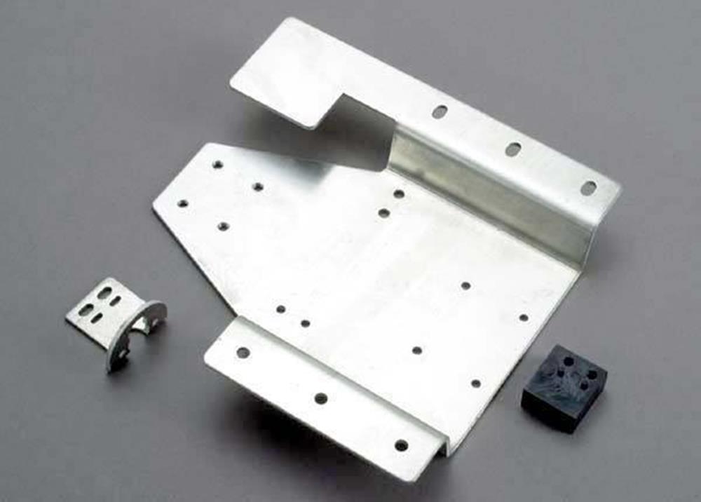 zTraxxas 3561 - Tray Aluminum Engine Mounting/ Rts Motor Mount/Gear Re (769057914929)
