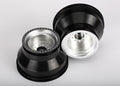 zTraxxas 3666 - Wheels Monster Jam Replica Satin Chrome Dual Profile (769059520561)