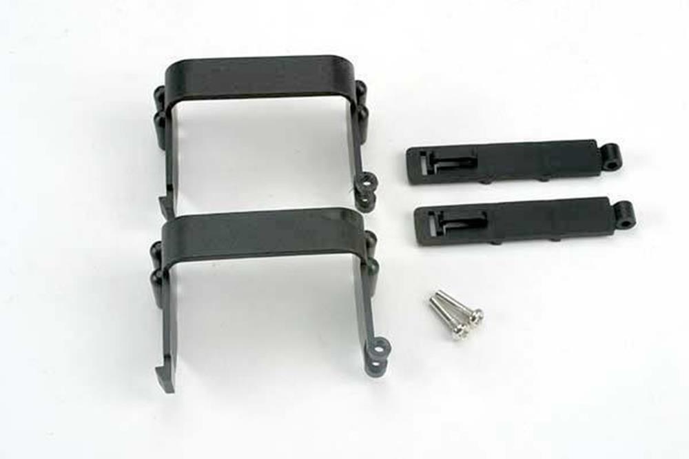 zTraxxas 4325 - Battery Holders(With Doors)(2)/ 3X13Mm Screw Pins (2) (769069613105)