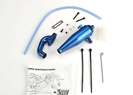 zTraxxas 4486 - Aluminum Tuned Pipe & Header (Complete W/Mounting Hardw - Hobby City NZ
