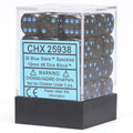 Chessex Speckled 12mm d6 Blue Stars Dice Block (36 dice)