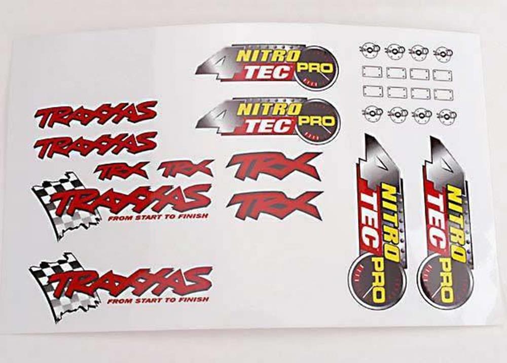 Traxxas 4814 - Decal Sheet Nitro 4-Tec Pro (8827755921645)