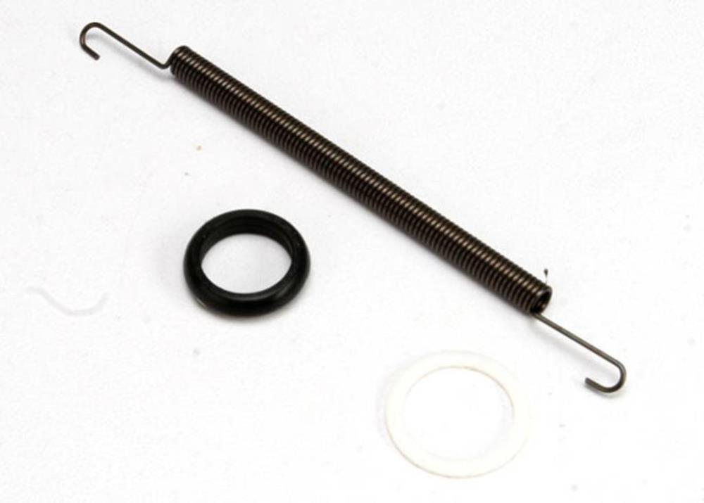 Traxxas 5424 - Spring header (for RevoÃƒÆ’Ã¢â‚¬Å¡Ãƒâ€šÃ‚Â® big block header)/o-ring (1) & gasket (1) (for exhaust header flange) (8827924381933)