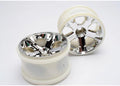 zTraxxas 5577 - Wheels All-Star 2.8" (Chrome) (Nitro Front) (2) (769101266993)
