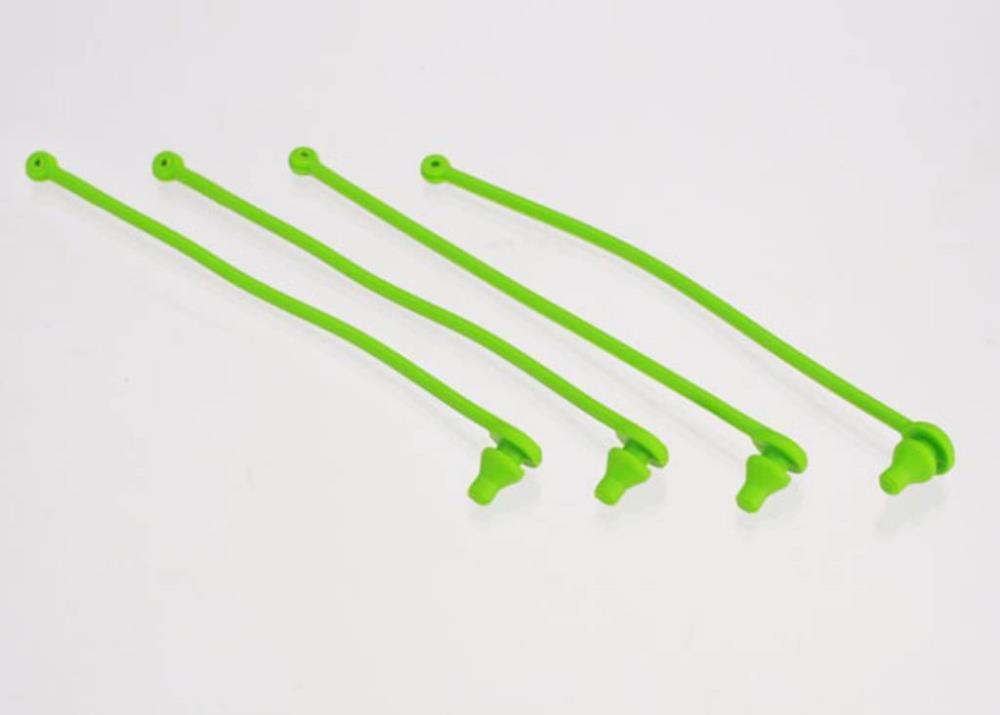 Traxxas 5753 - Body Clip Retainer Green (4) (7540668367085)