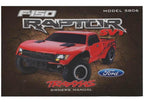 Traxxas Owner's Ford Raptor (Model 5806) RC Manual