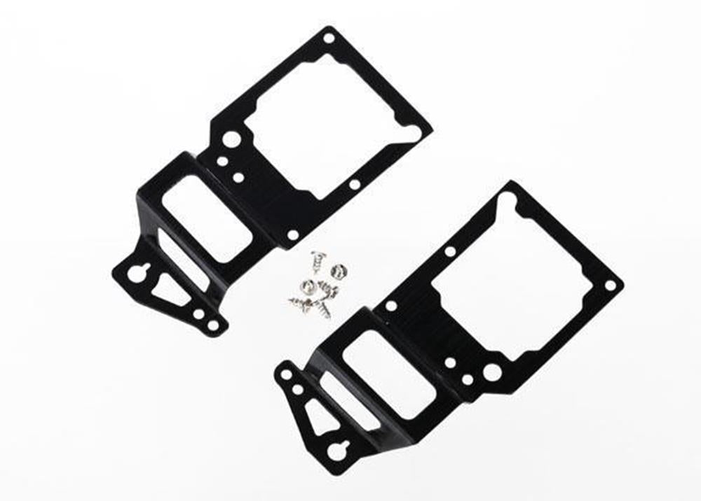 zTraxxas 6333 - Main Frame Side Plate Inner (2) (Black-Anodized) (769112866865)