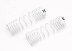 Traxxas Rear Progressive Rate RC Spring (White, Set of 2)