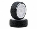 Traxxas Assembled Glued Rally Wheels & BFGoodrich Rally Tyres RC Wheel & Tyre Set