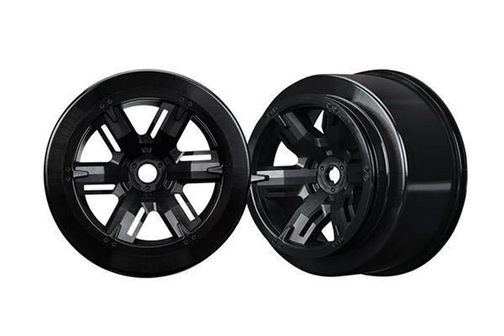 Traxxas 7771 - Wheels X-Maxx Black (Left & Right) (769138360369)
