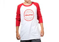 zTraxxas 1396-Xl - Token Raglan Youth Red/White (769147600945)
