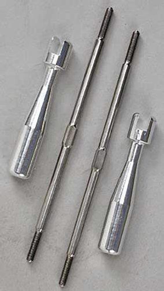 Traxxas 2338X - Turnbuckles Titanium 94Mm (Front Tie Rods) (2)/ Billet Aluminum Wrench (8827965178093)