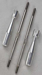 Traxxas Titanium 94mm Front Tie Rod RC Turnbuckle Set with Billet Aluminium Wrench