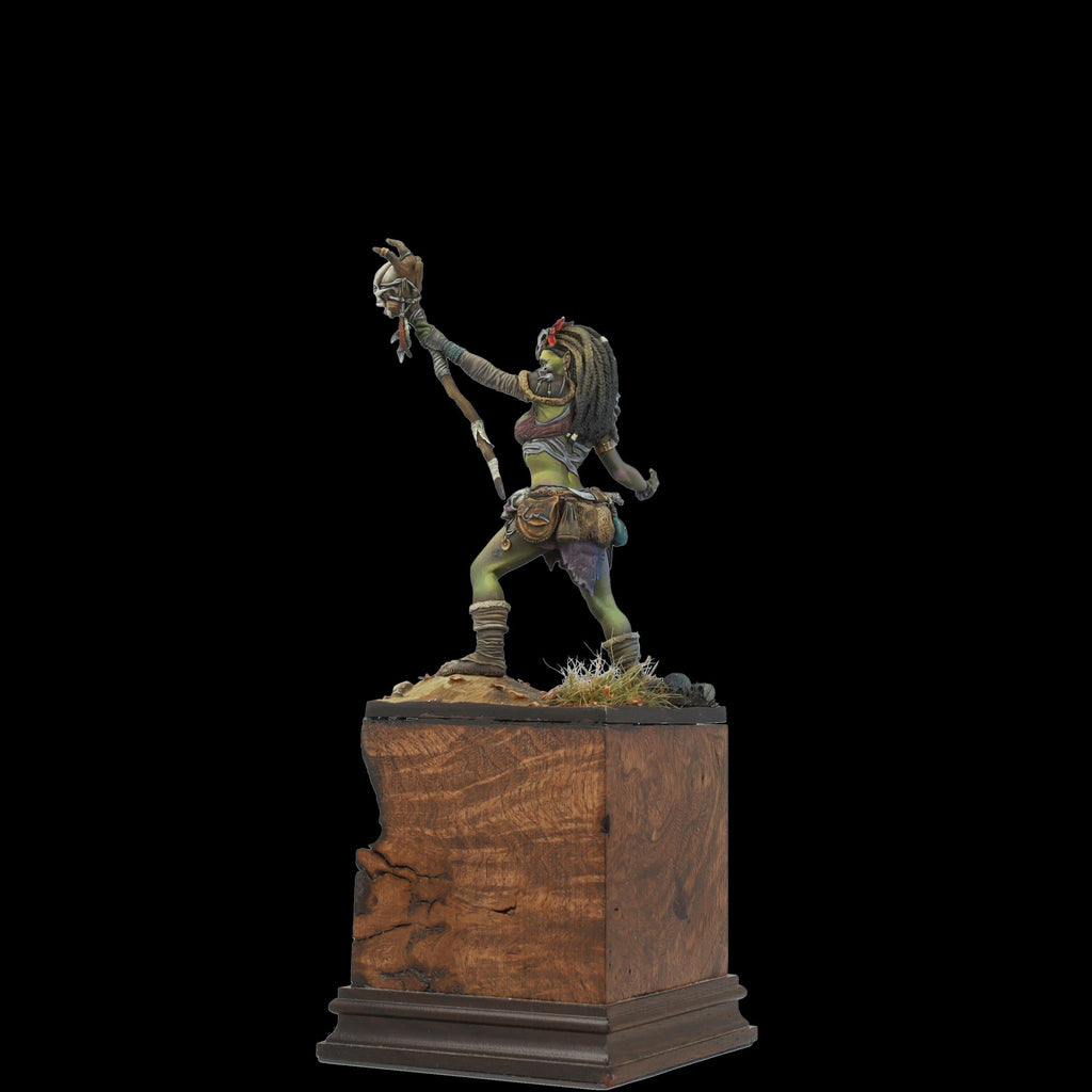 Scale 75 Figures Scale World Fantasy Aruh Ka The Shaman Orc 75mm (9)