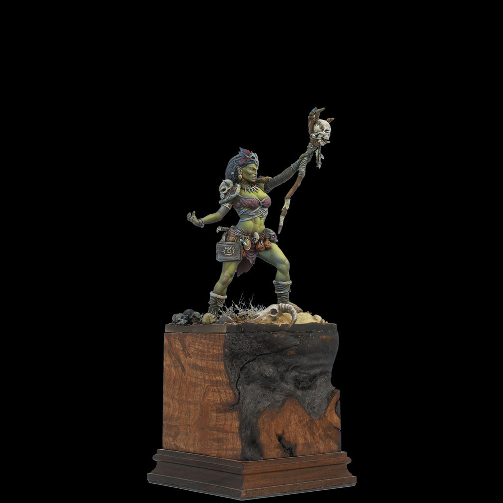 Scale 75 Figures Scale World Fantasy Aruh Ka The Shaman Orc 75mm (19)