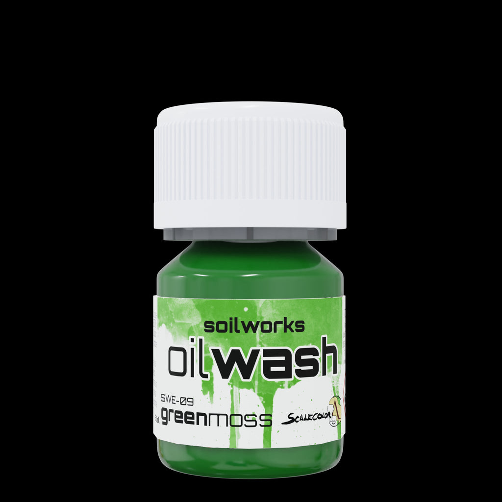 Scale 75 SWE-09 Soilworks Washes Green Moss 30ml (9210262651117)