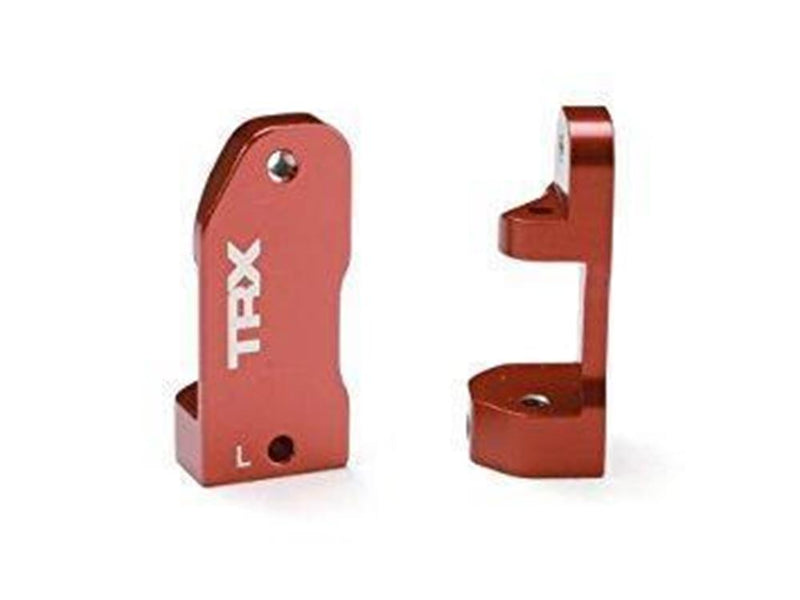 Traxxas 3632X - Caster Blocks 30-Degree Red-Anodized (Left & Right) - Hobby City NZ