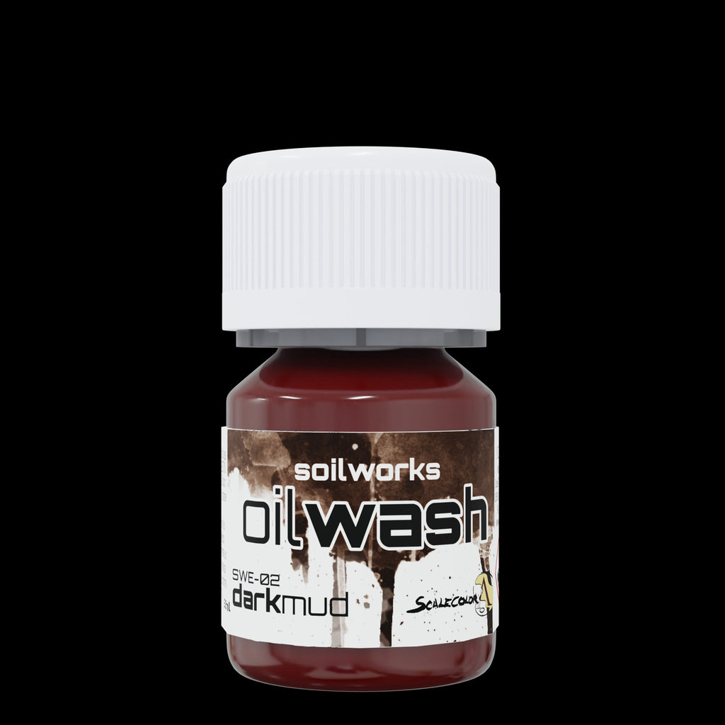 Scale 75 Soilworks Washes Dark Mud 30ml