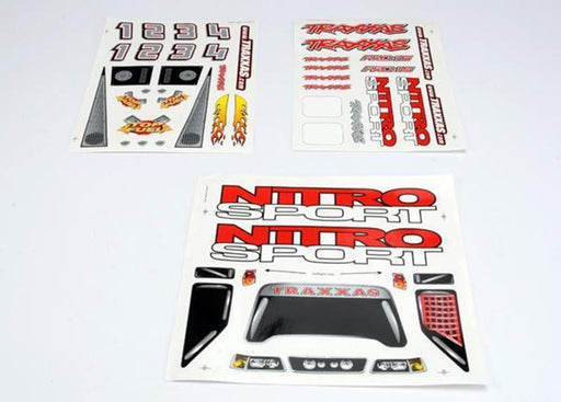 zTraxxas 4513X - Decal Sheet Nitro Sport - Hobby City NZ