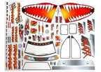 Traxxas Jaws T-Maxx RC Decal Sheet
