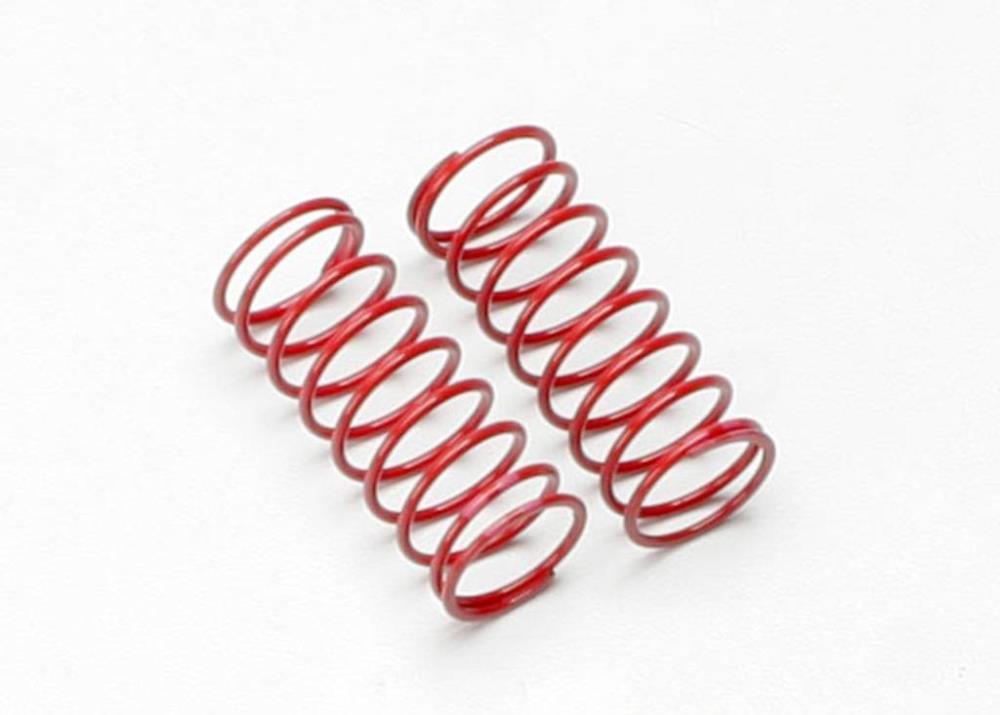 Traxxas 5433A - Spring Shock (Red) (GTR) (1.4 Rate Double Pink Stripe) (8827973173485)