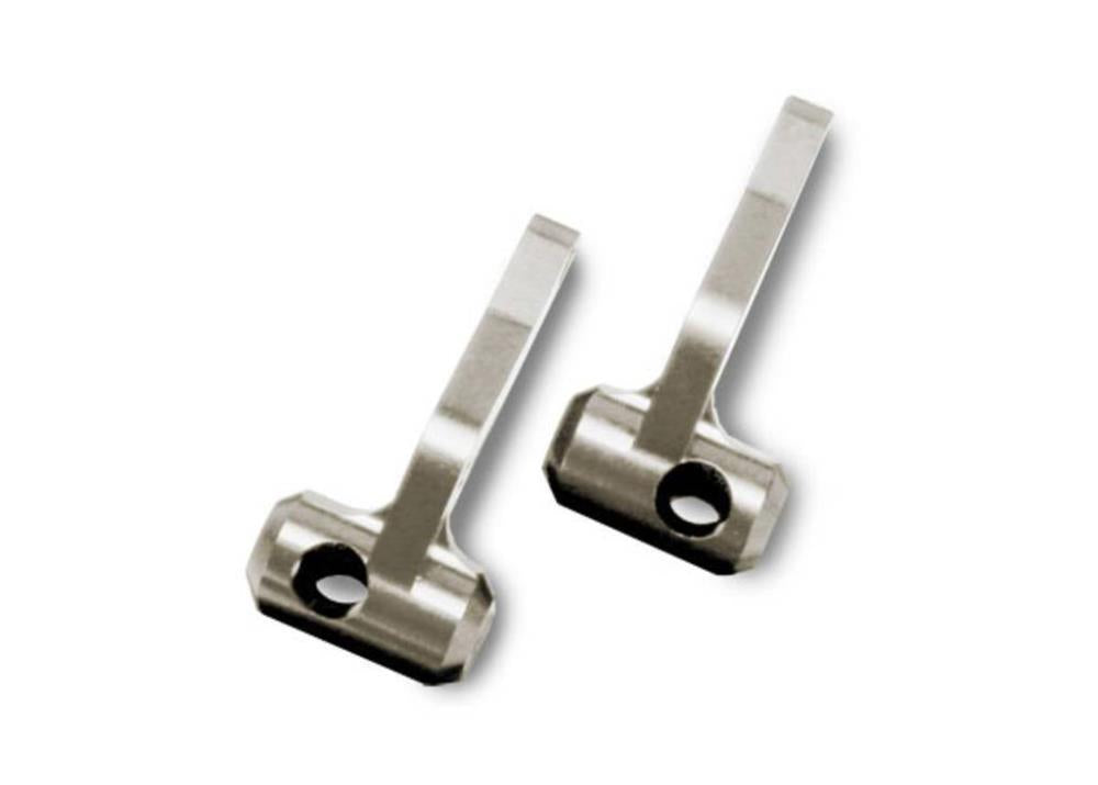 zTraxxas 5536R - Steering Blocks Titanium-Anodized 6061-T6 Aluminum (Le (769261436977)