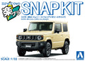 Aoshima 1/24 JIMNY 2018 CHIFFON IVORY MET