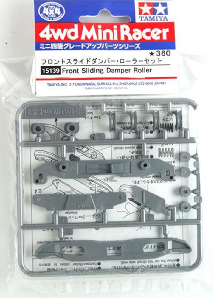 Tamiya 15139 MINI 4WD FRONT SLIDING D/ROLLER (8278086549741)