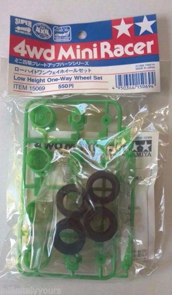 Tamiya 15069 MINI 4WD LOW ONEWAY WHEEL SET