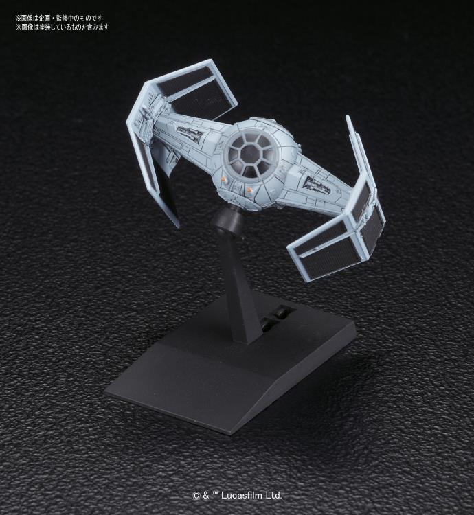 Bandai Star Wars G5064110 STAR WARS VEHICLE MODEL 007 TIE ADVANCED x 1 & FIGHTER SET - Hobby City NZ