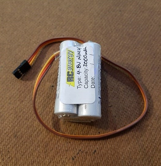 Eneloop 4-Cell Square 4.8V 2000mAh AA/R6 NiMH Pack - JR/Servo
