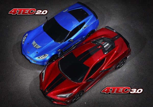 Traxxas 93054-4 - Chevrolet Corvette Stingray: 4-Tec 3.0 1/10 RTR AWD Supercar (7585778204909)