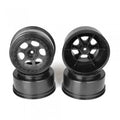 DE Racing Trinidad SC 2.2/3.0in Black Front RC Wheel for Traxxas Slash