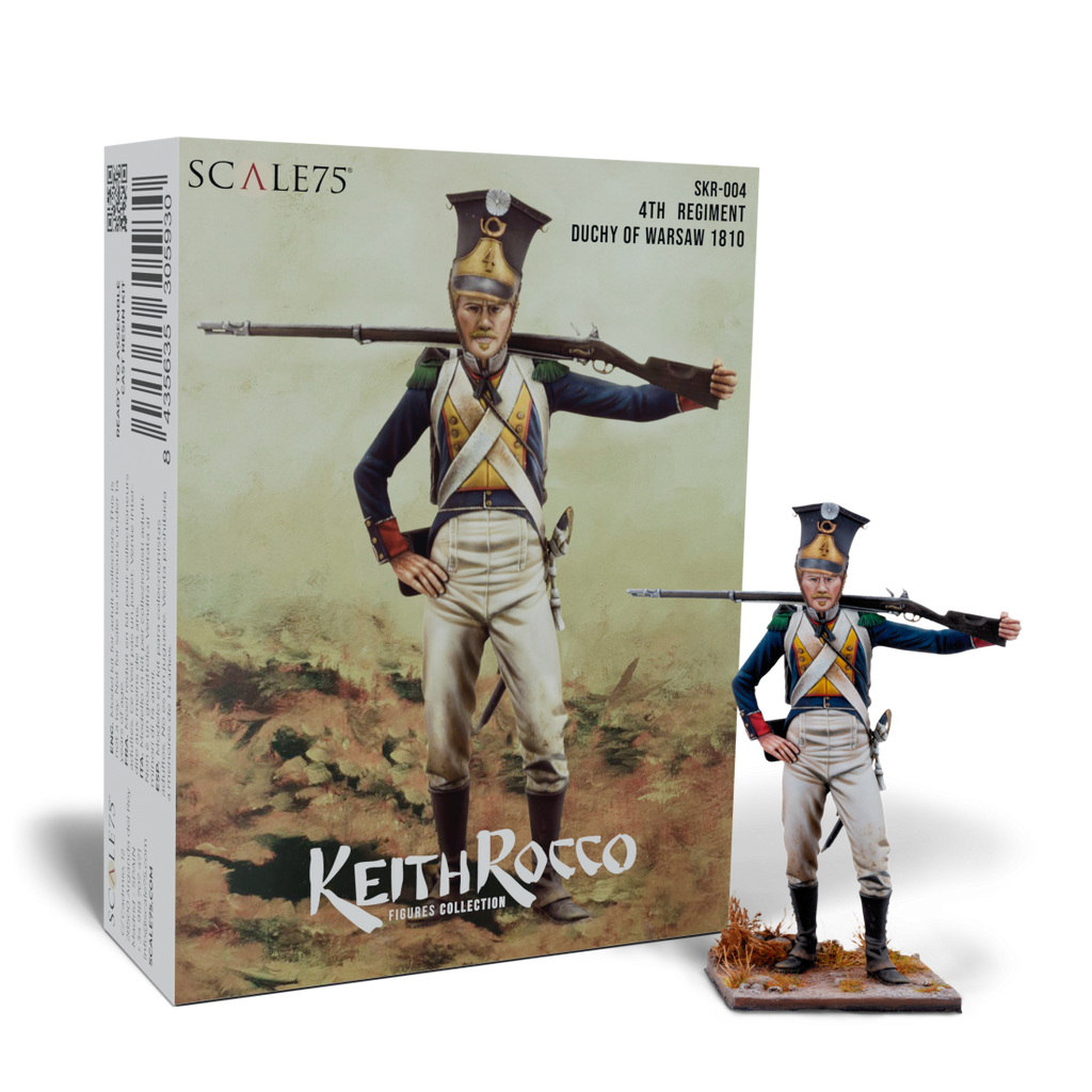 Scale 75 Figures Keith Rocco 4Th Regiment Duchy Of Warsaw 75mm (22)