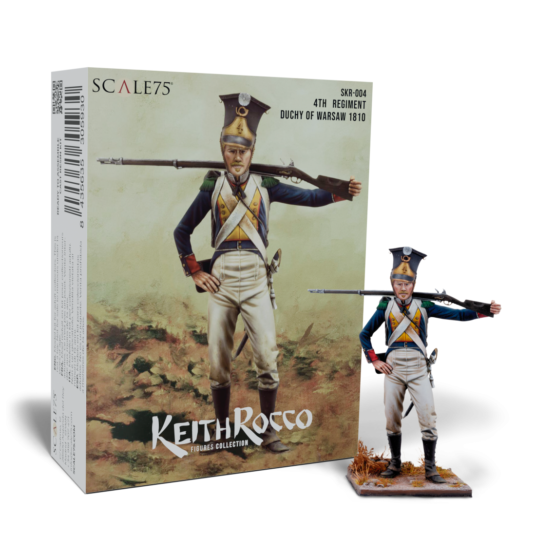 Scale 75 Figures Keith Rocco 4Th Regiment Duchy Of Warsaw 75mm (22)