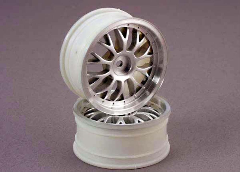zTraxxas 4872 - Wheels Satin Finish Mesh (2.0)(Designed To Fit 1.9 Tires)(2) (789132247089)