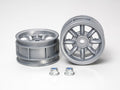 Tamiya 50569 1/350 M-Chassis 8 Spoke Wheel Sil 2 (8872634581229)