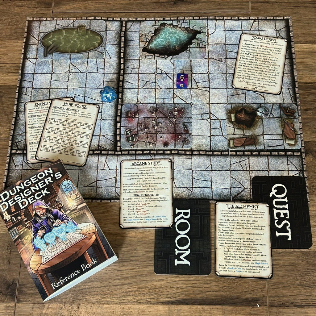 Loke LBM065 Dungeon Designers Deck Deal Your Own Dungeon