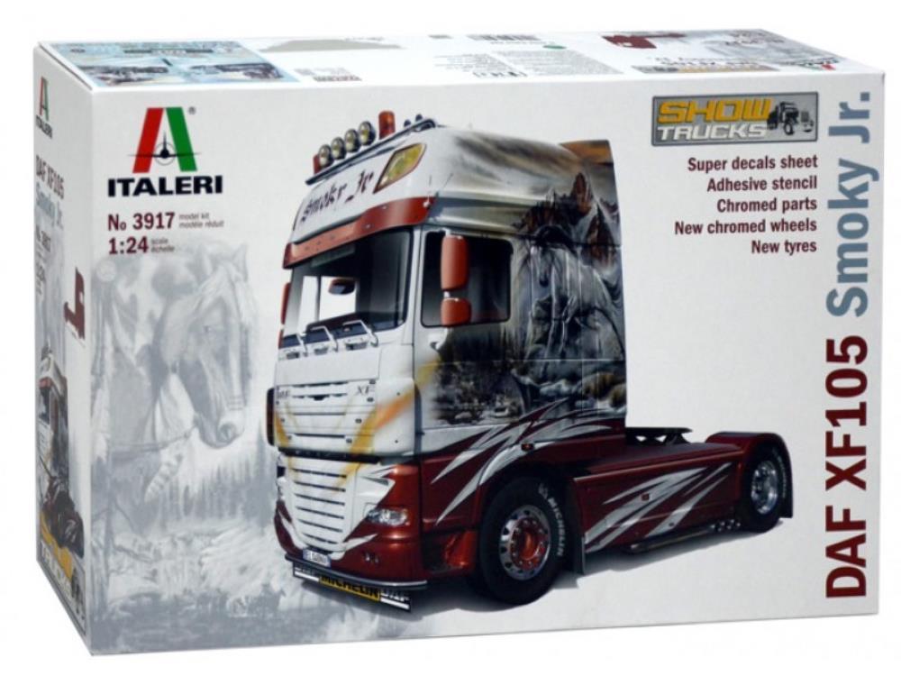 Italeri 1/24 SHOWTRUCK DAF XF105 "SMOKEY"
