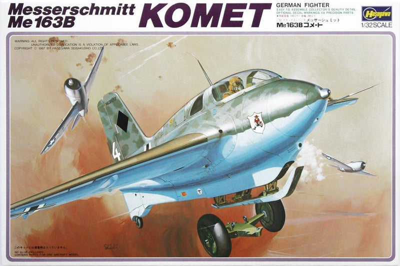 Hasegawa S4X 08504 1/32 Messerschmitt Me163B Komet