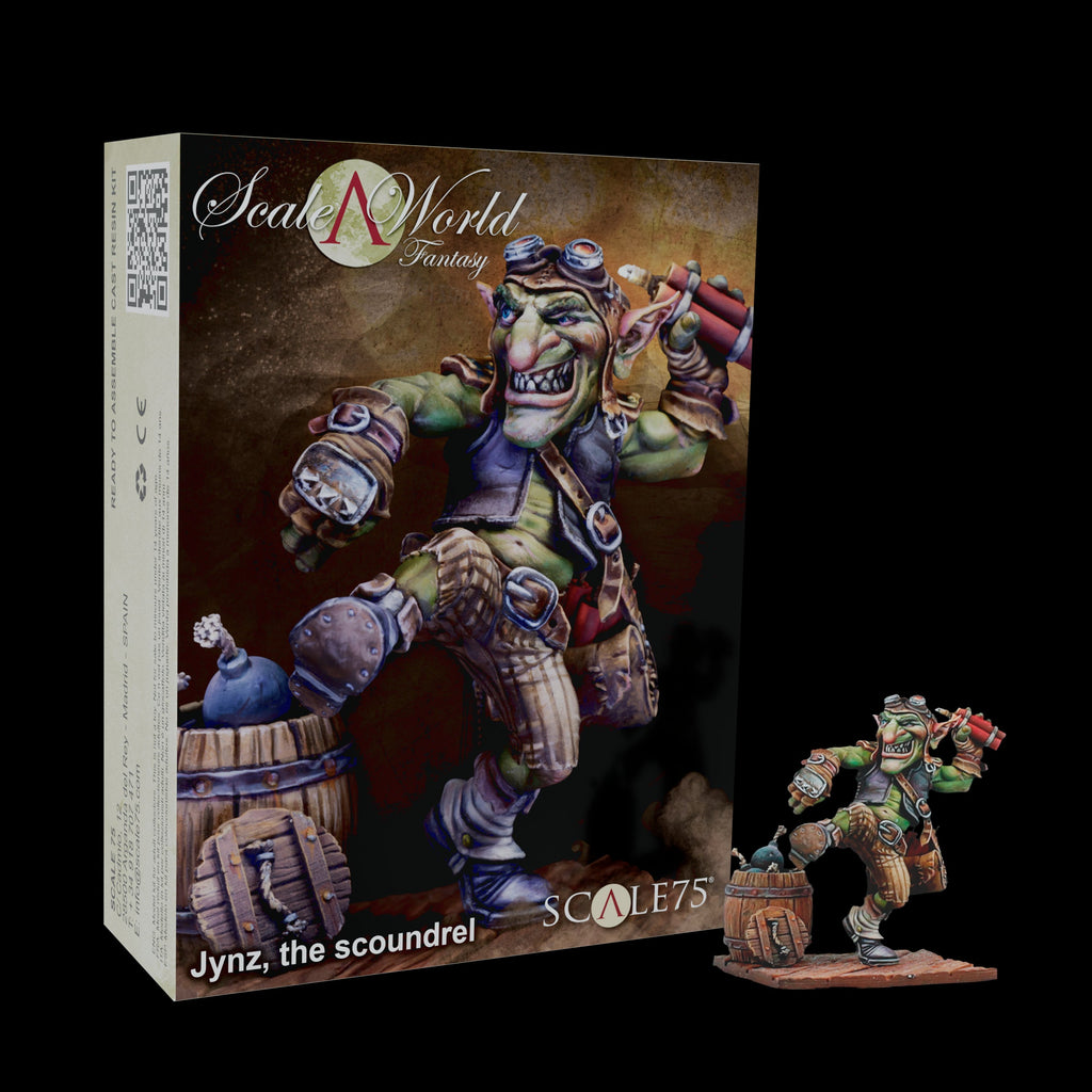 Scale 75 Figures Scale World Fantasy Jynz The Scoundrel 75mm