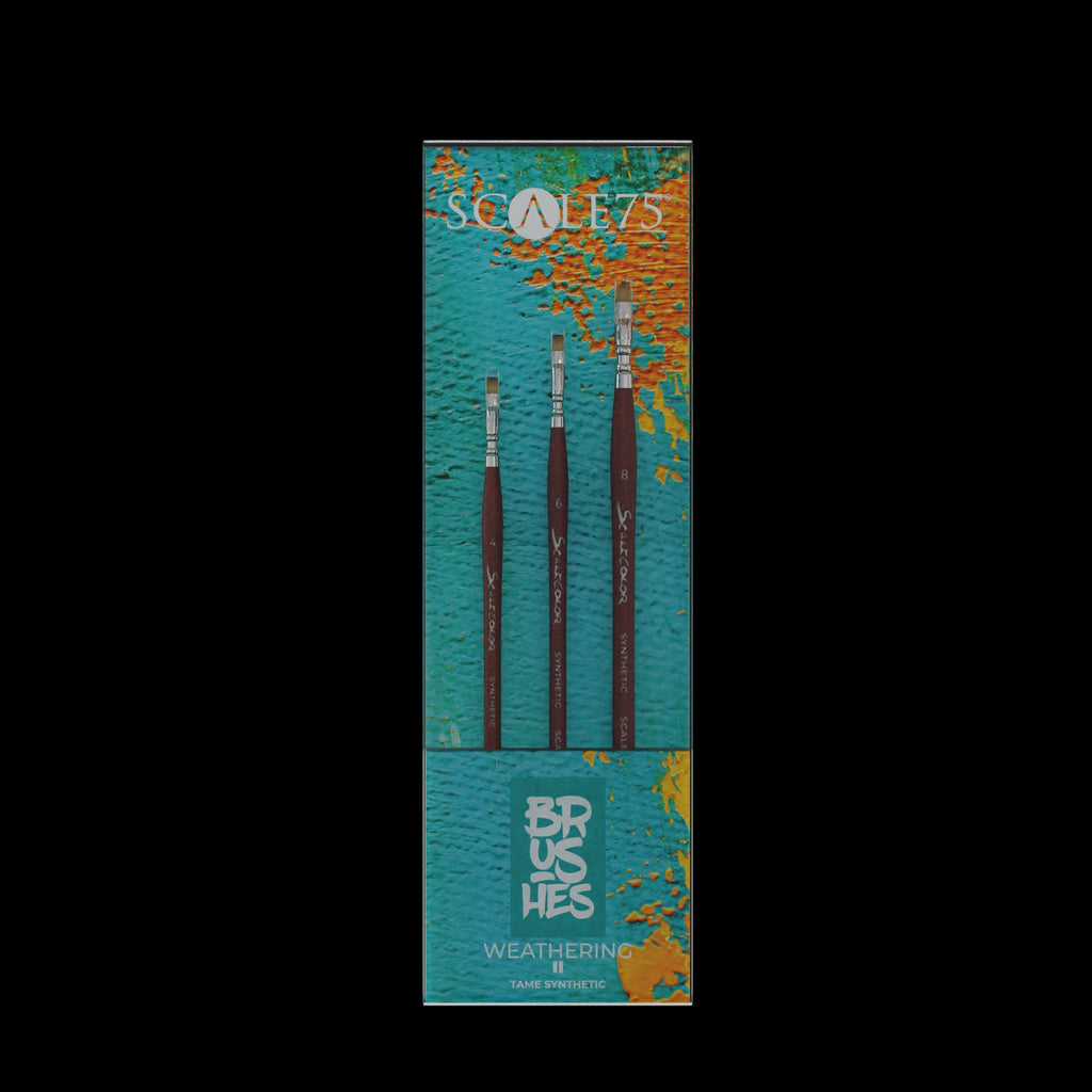 Scale 75 SBR-007 Brushes Weathering Ii Brushes (9210262323437)