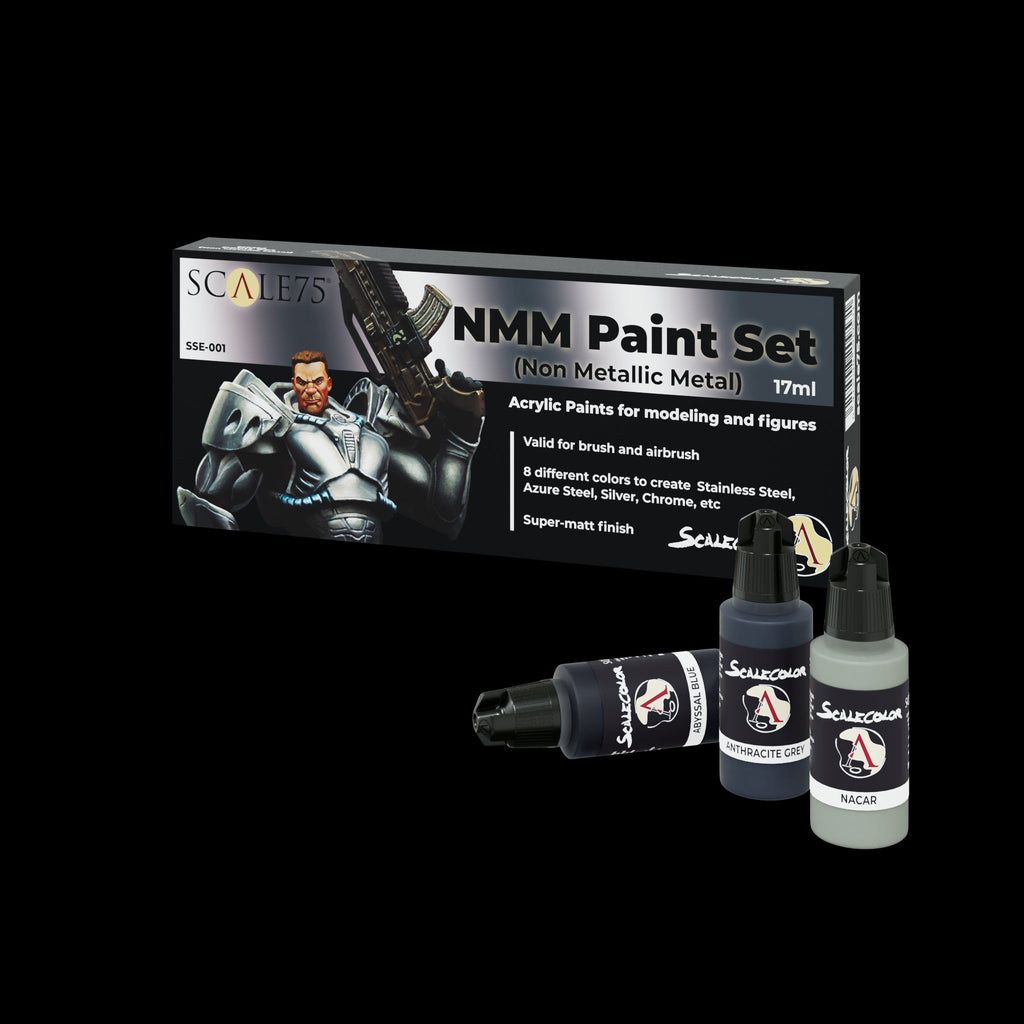Scale 75 Scalecolor NMM Steel Paint Set