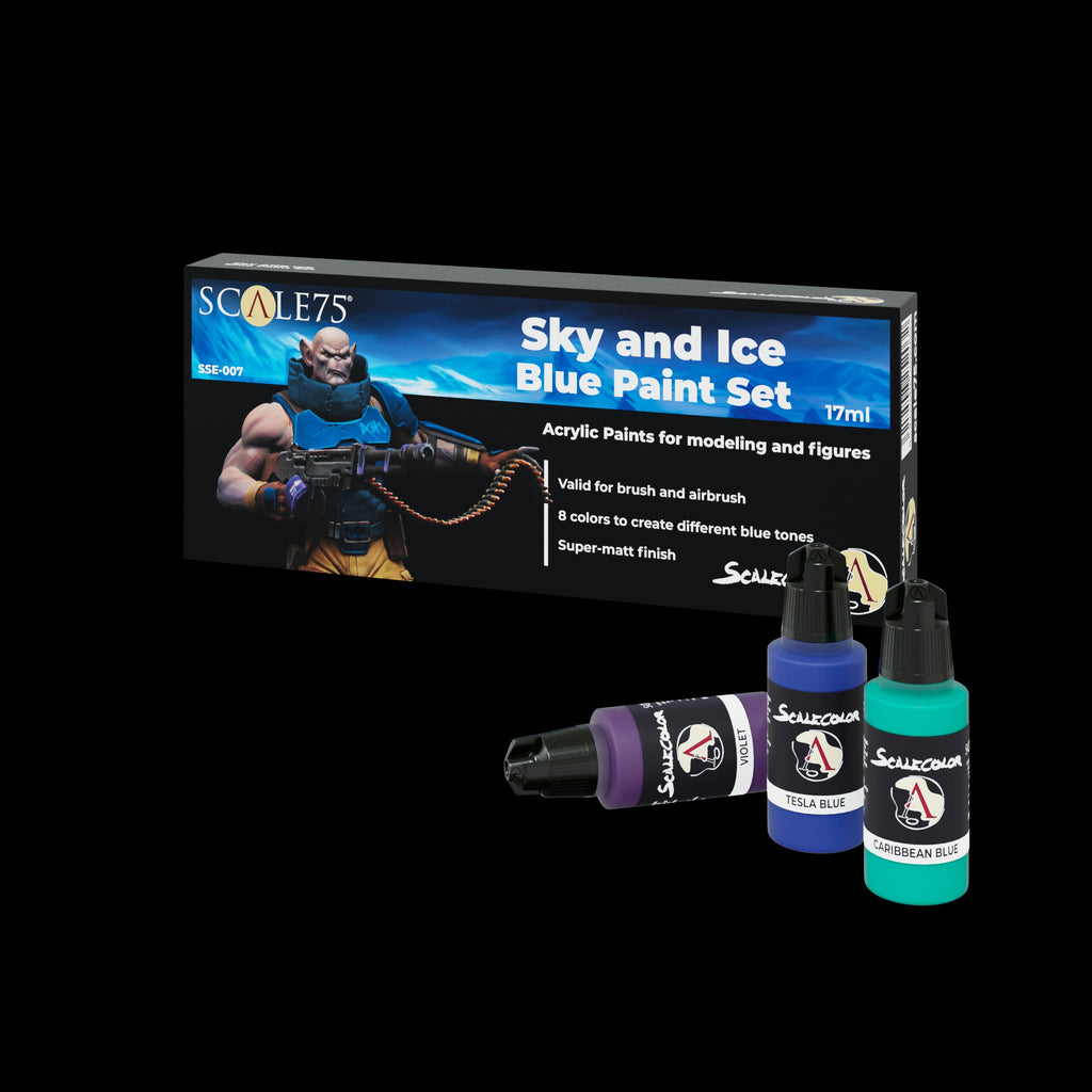 Scale 75 Scalecolor Sky and Ice Paint Set