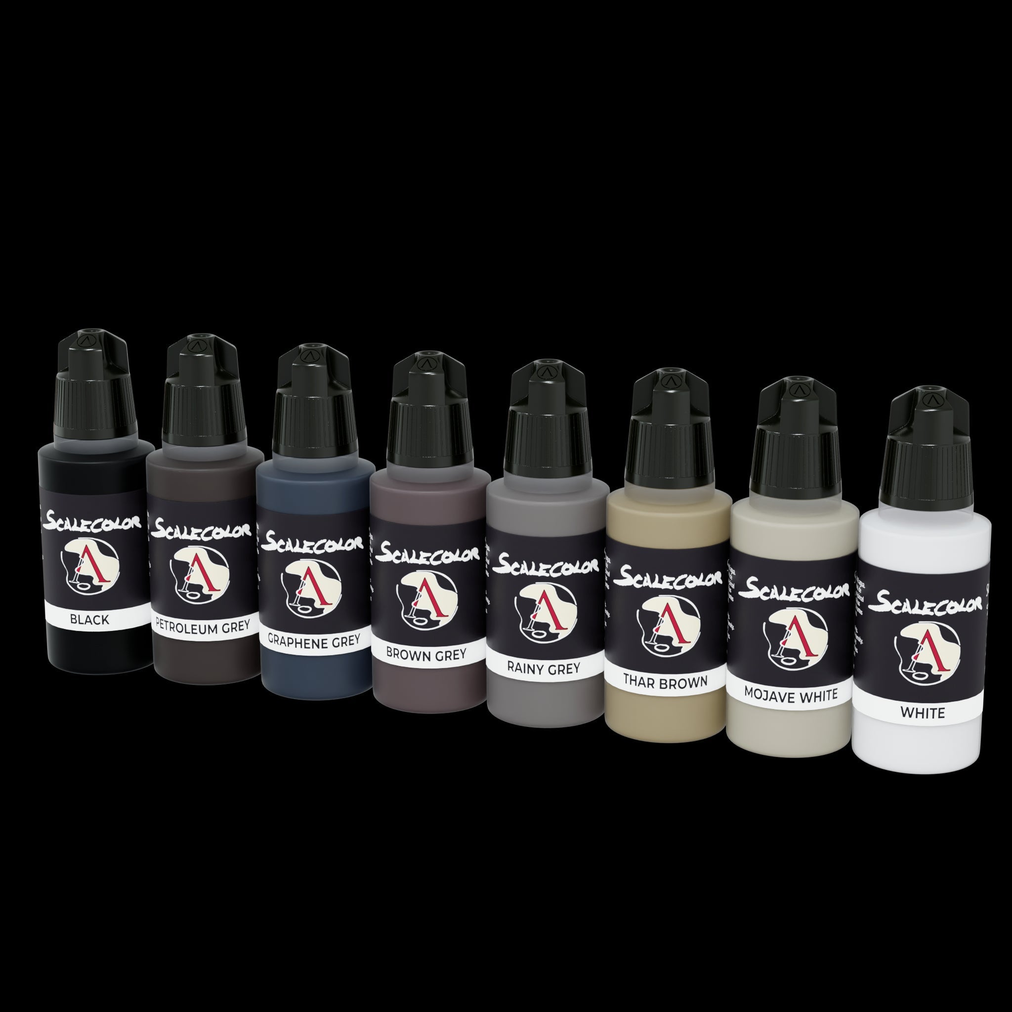 Scale 75 Scalecolor Black and White Paint Set (2)