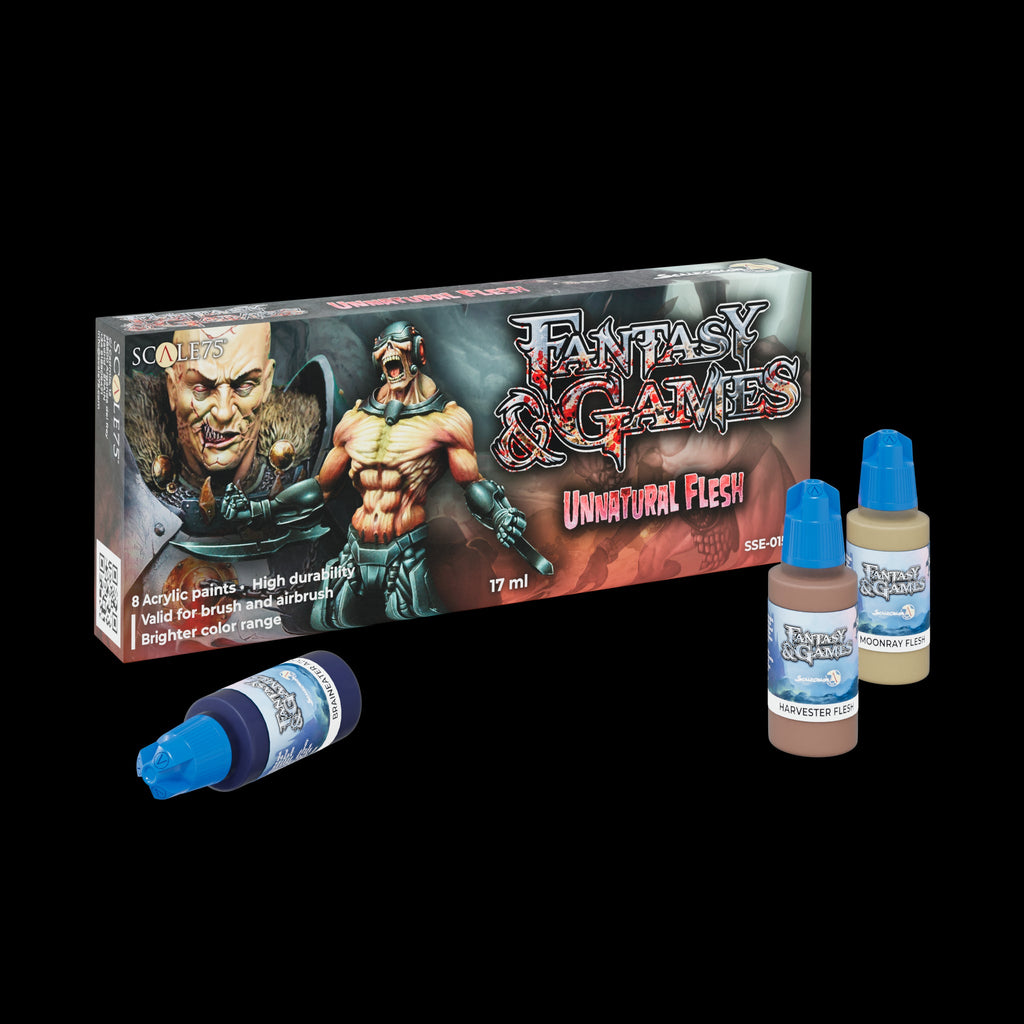 Scale 75 Fantasy Colours Unnatural Flesh Paint Set