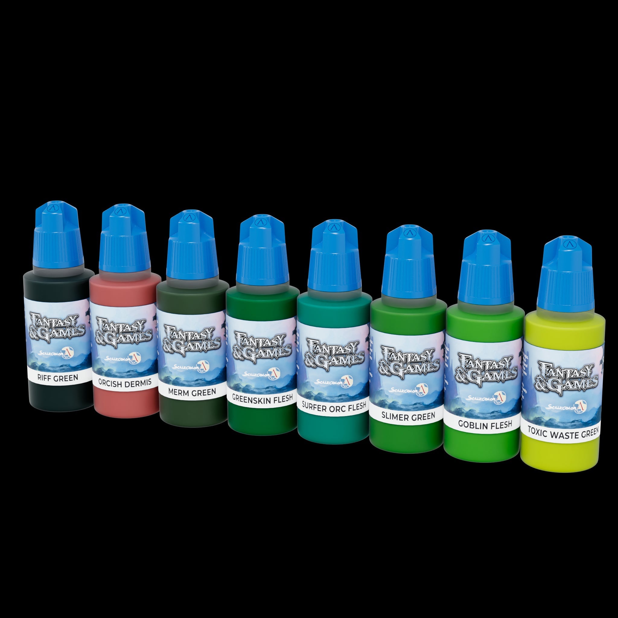 Scale 75 Fantasy Colours Orcs And Goblins Paint Set (2)