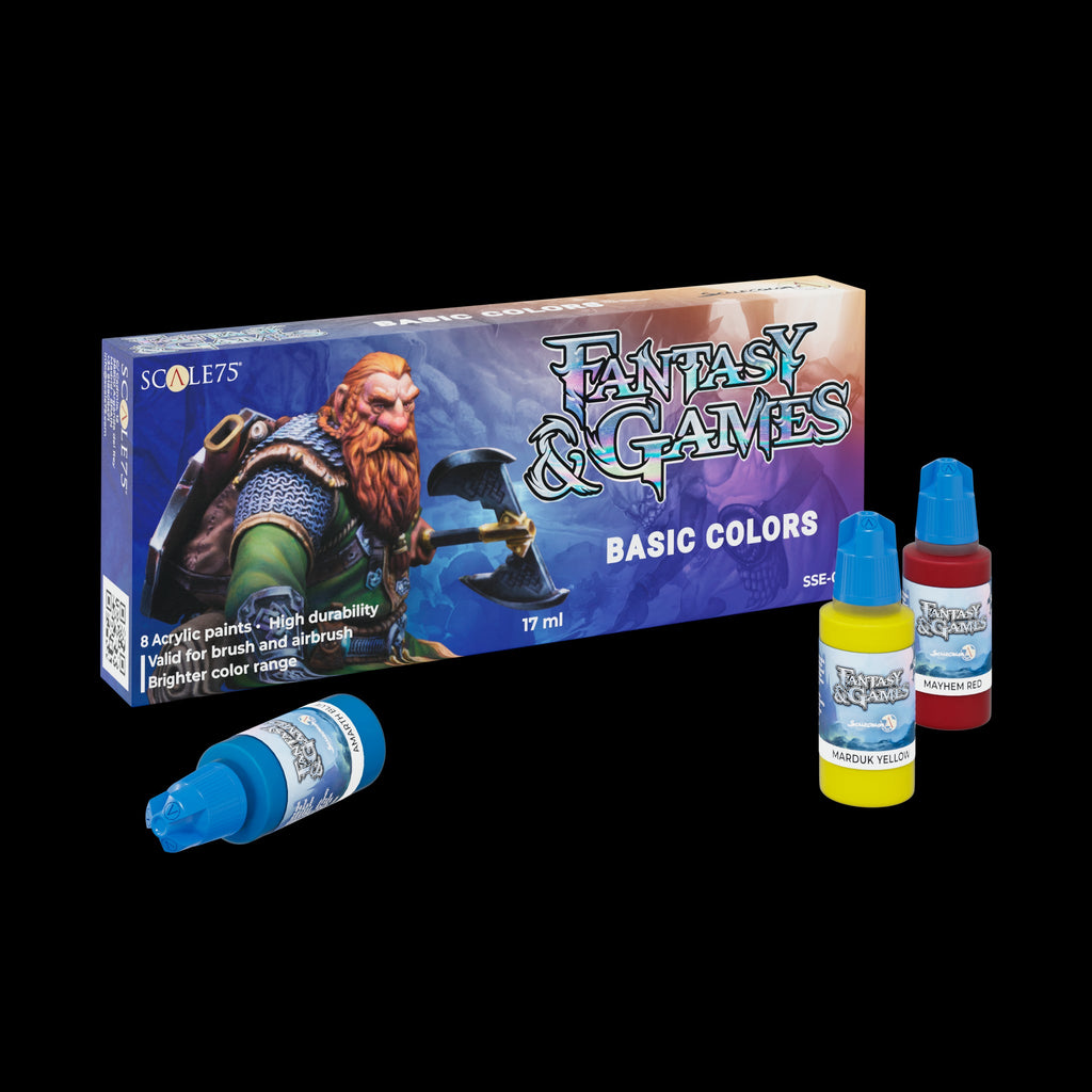 Scale 75 SSE-078 Fantasy Colours Basic Colors Paint Set (9210255016173)