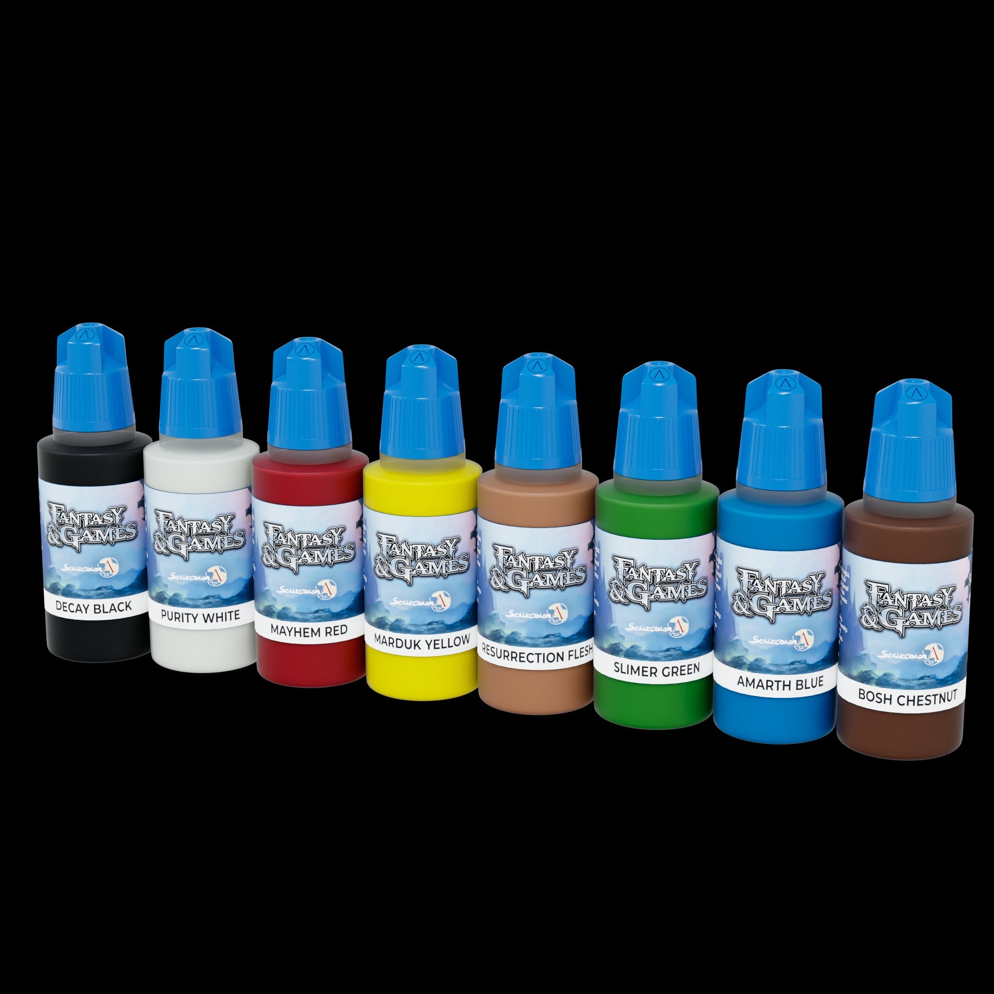 Scale 75 SSE-078 Fantasy Colours Basic Colors Paint Set (9210255016173)